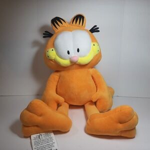 2024 Paws Inc. Nickelodeon Garfield Orange Cat Plush Stuffed Animal Toy 21"